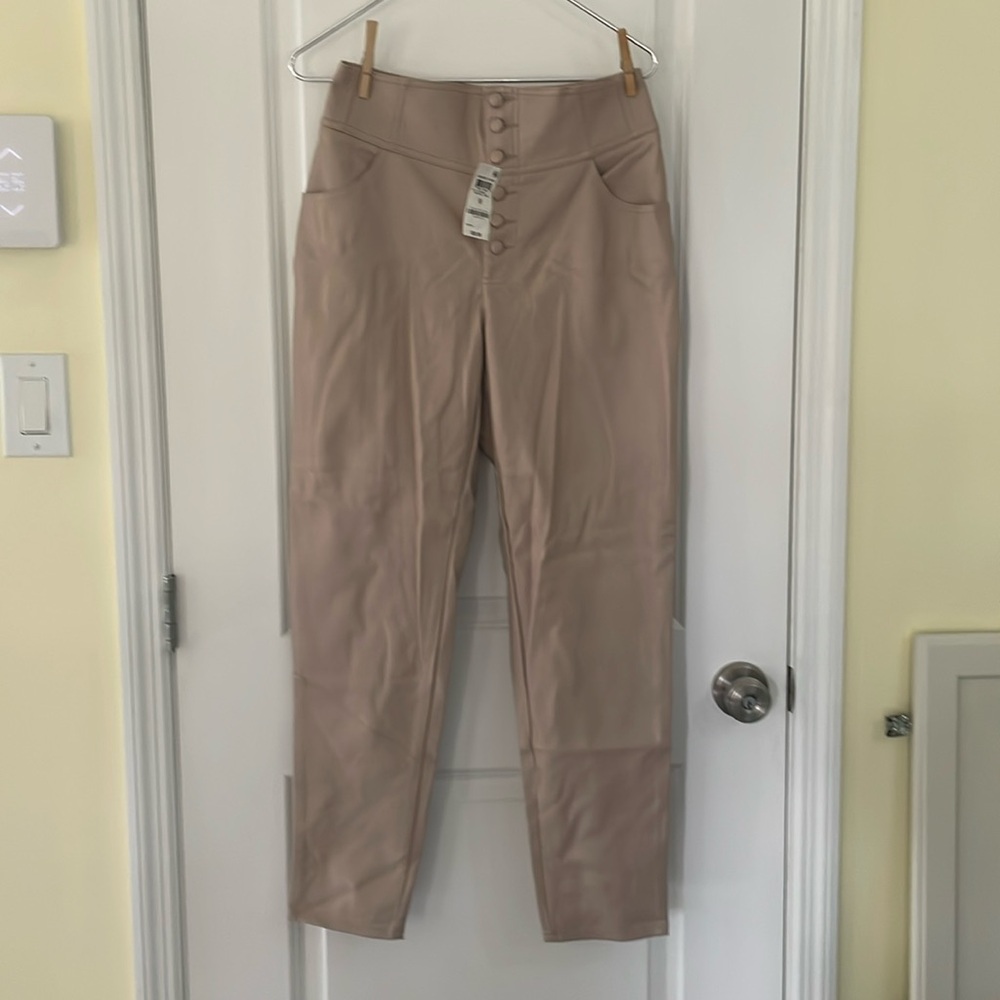 Brand new with tags Bar III pleather pants.